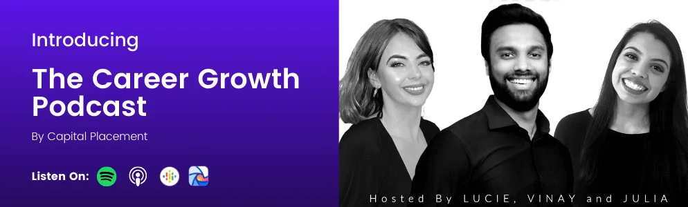 The Career Growth Podcast Banner