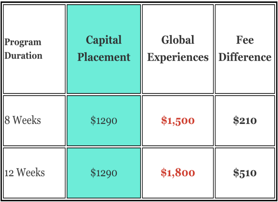 The intern group virtual internship program cost